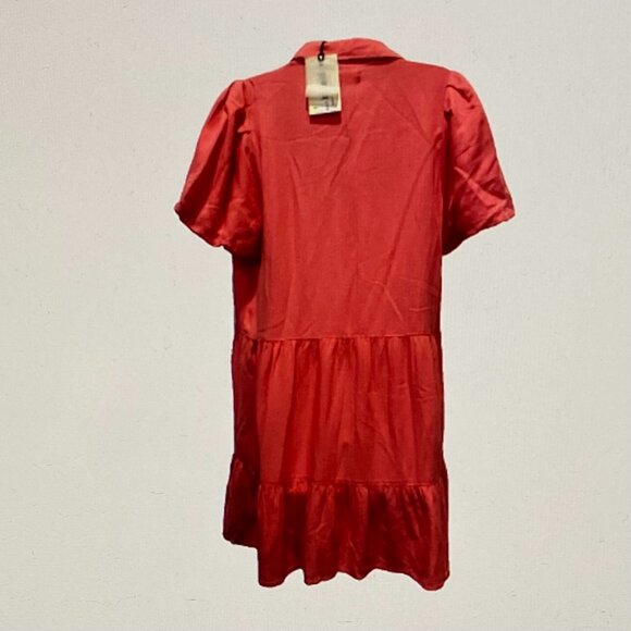 ELAN BUTTON FRONT SHIRT MINI DRESS NWT SM - Picture 3 of 6